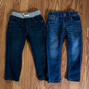 Toddler boys cat and Jack jeans bundle size 4t